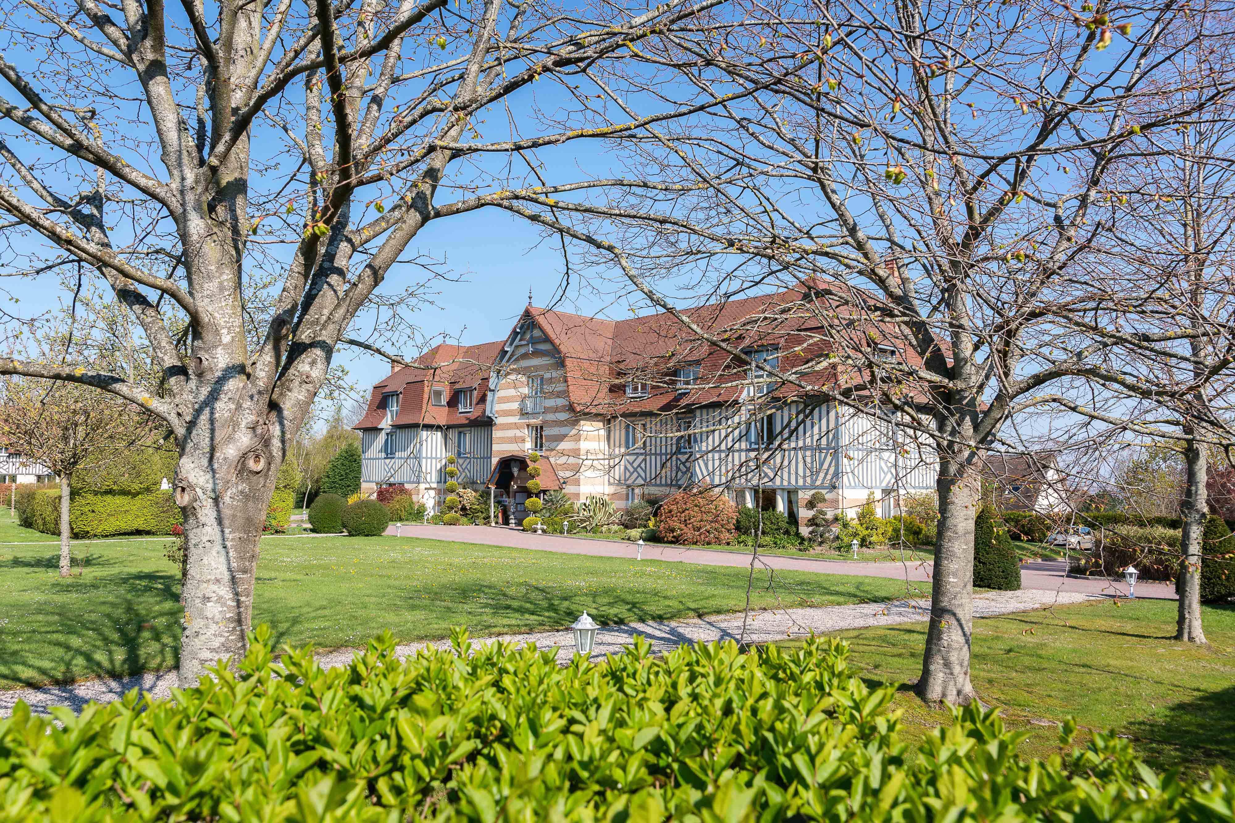 Le Manoir De La Poterie & Spa Cricqueboeuf Екстер'єр фото