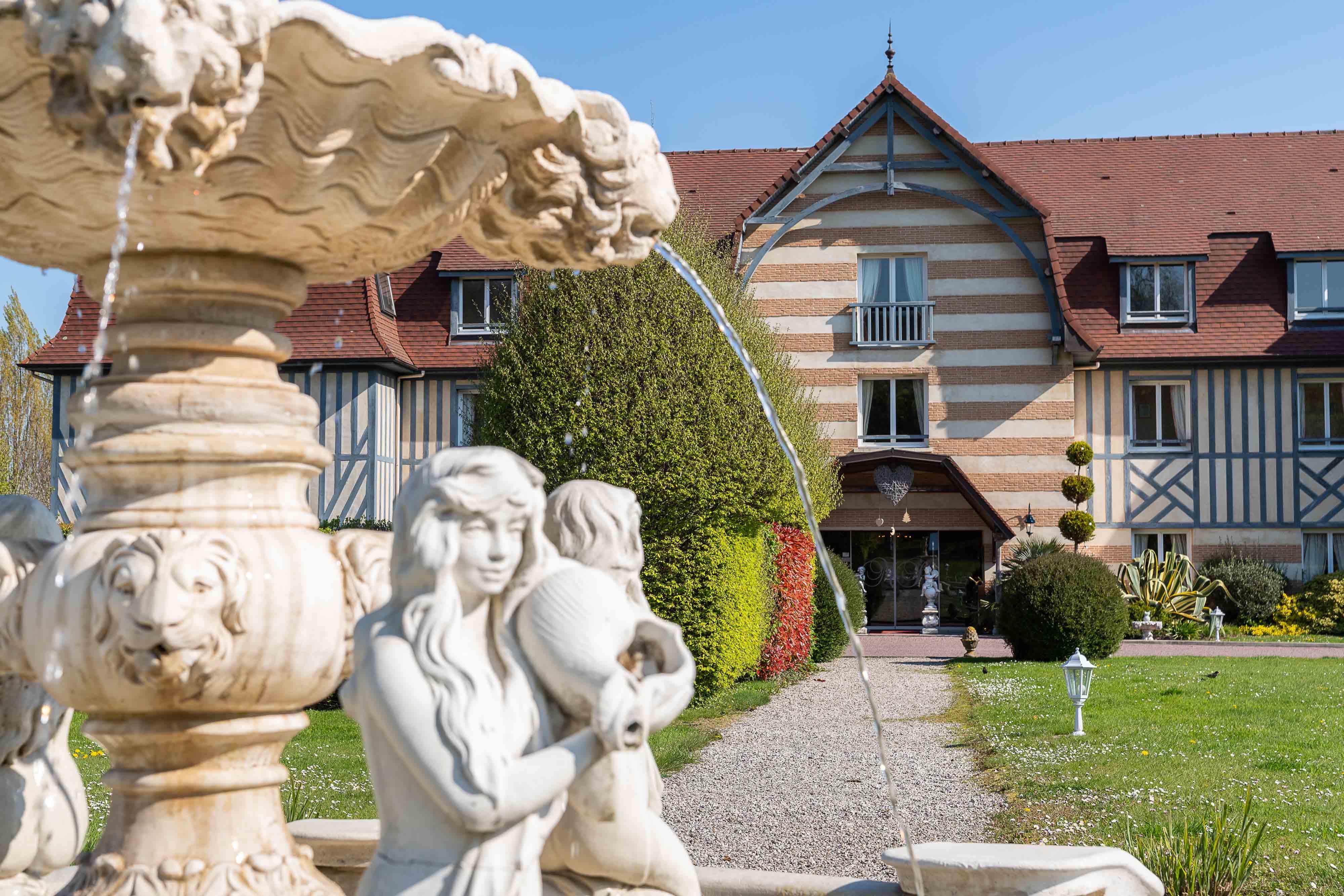 Le Manoir De La Poterie & Spa Cricqueboeuf Екстер'єр фото
