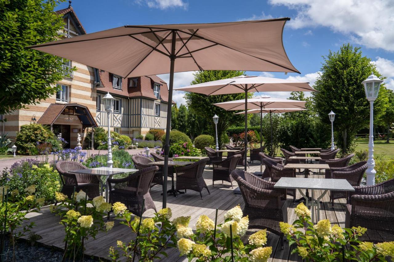 Le Manoir De La Poterie & Spa Cricqueboeuf Екстер'єр фото