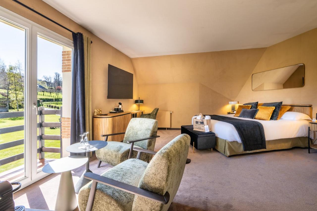 Le Manoir De La Poterie & Spa Cricqueboeuf Екстер'єр фото